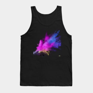 Blast of Colors: Powder Explosion Tank Top